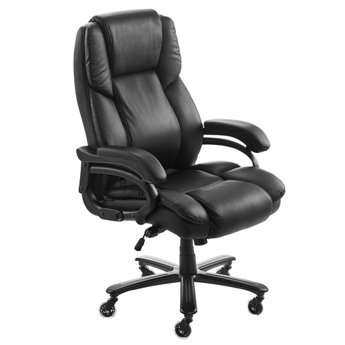 Executive Chair, High Back Office Chair with Knob-Control Lumbar